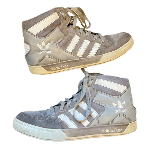 adidas Shoes Size 8.5 M Gray Basketball Synthetic Men Neo Label - Picture 2 of 9